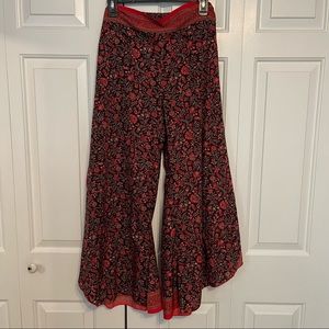 By Raga Bohemian Flowy Pants
